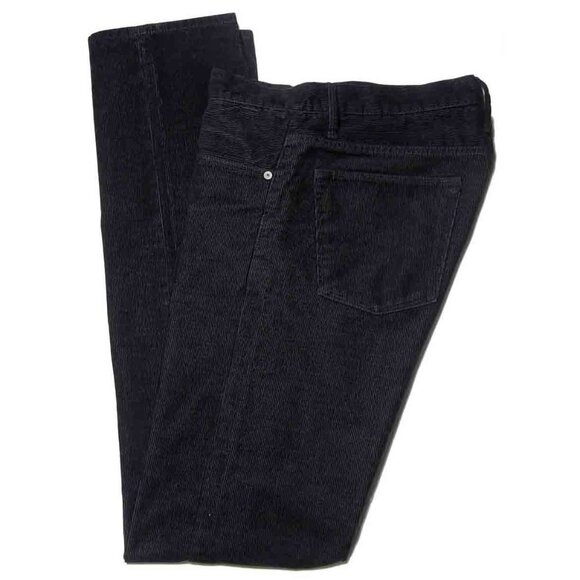NWOT Helmut Lang Corduroy Pants Button Fly Black Men's Slim Fit 30 X 34 - Picture 1 of 3